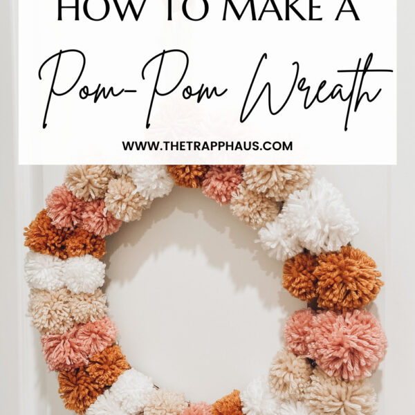 How to make a Pom-Pom Wreath