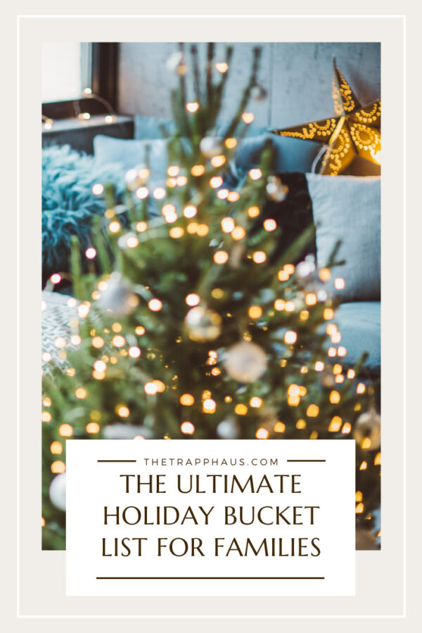 The Ultimate holiday bucket list for families
