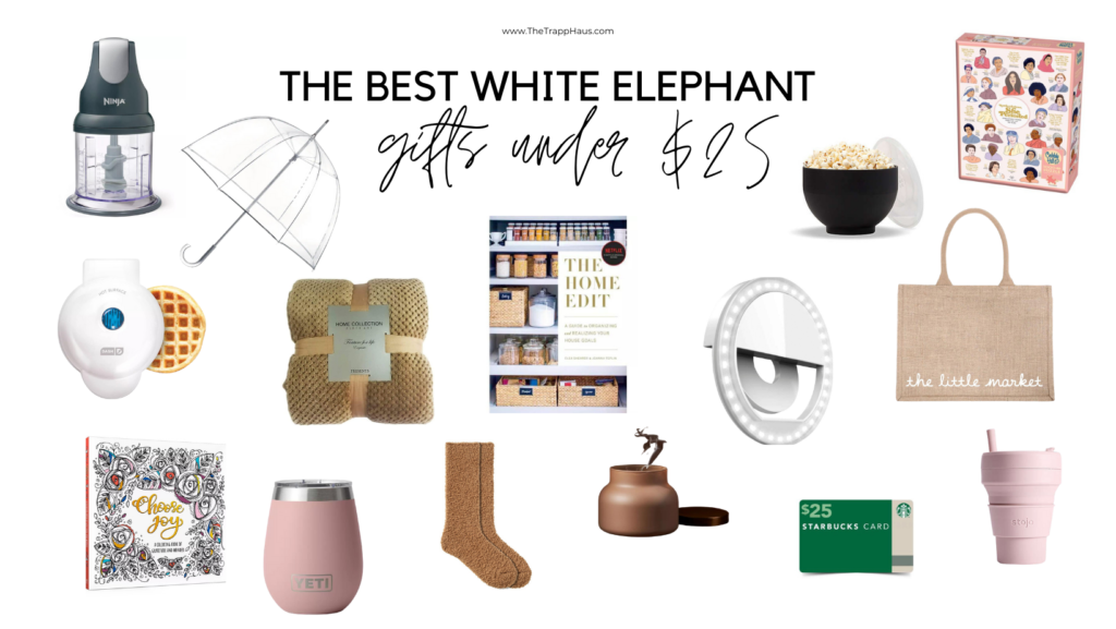The best white elephant gifts under $25