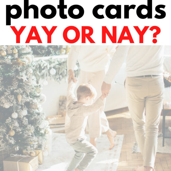 family holiday photo cards - yay or nay?