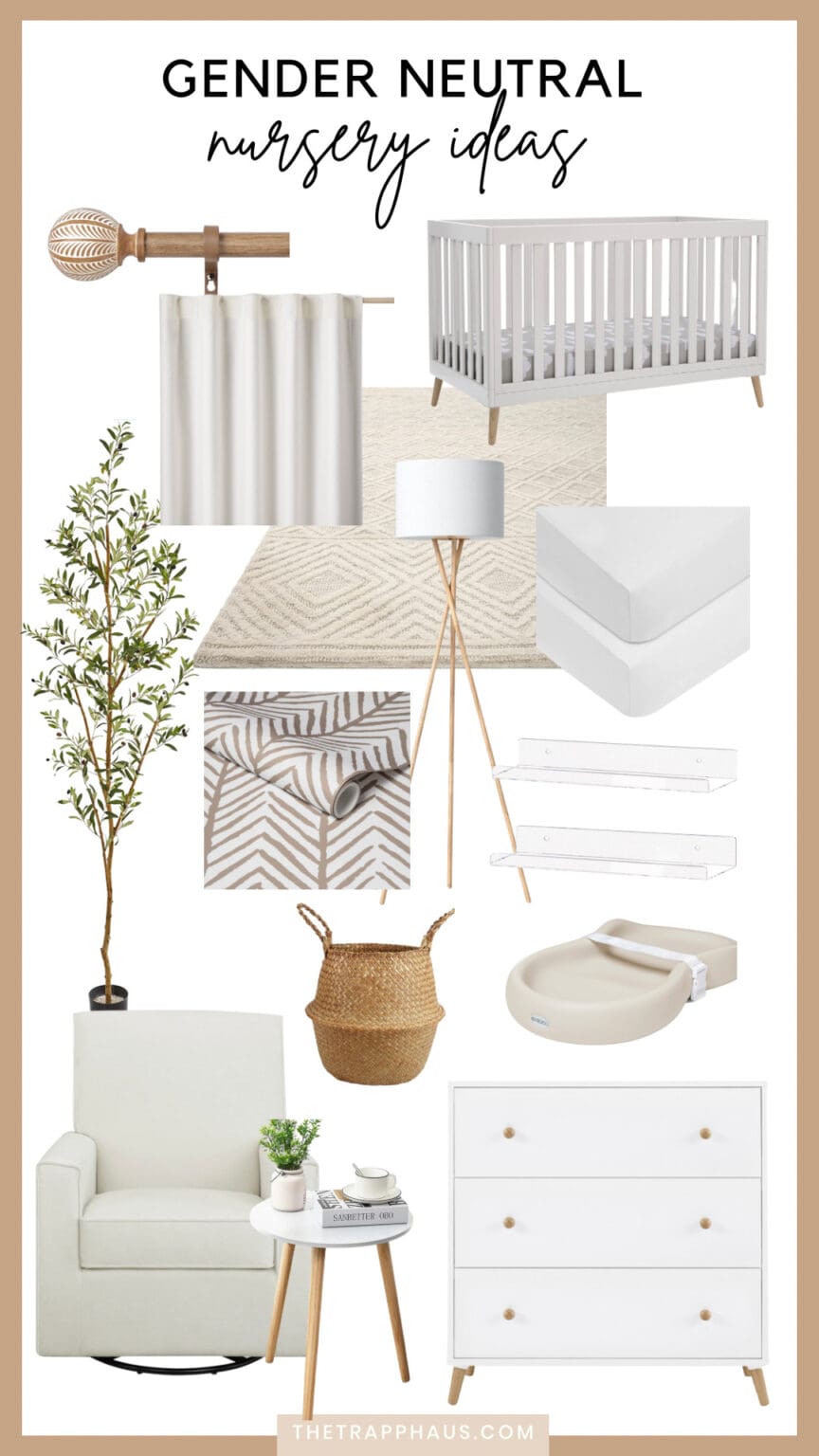 Modern, Gender Neutral Nursery