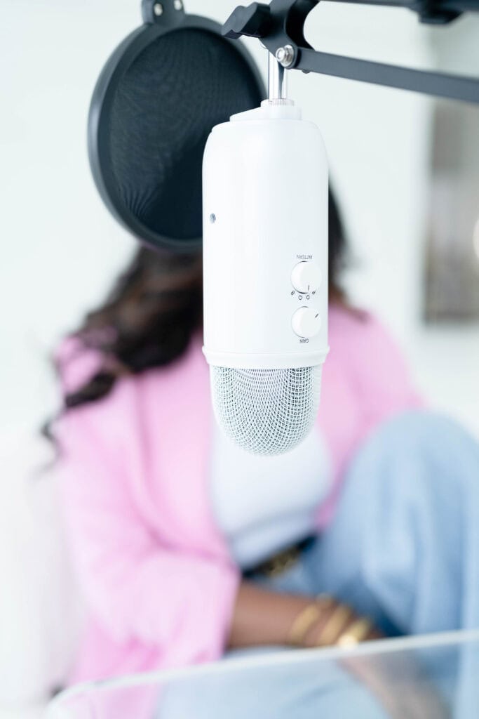 Podcast mic | podcast for Christian moms