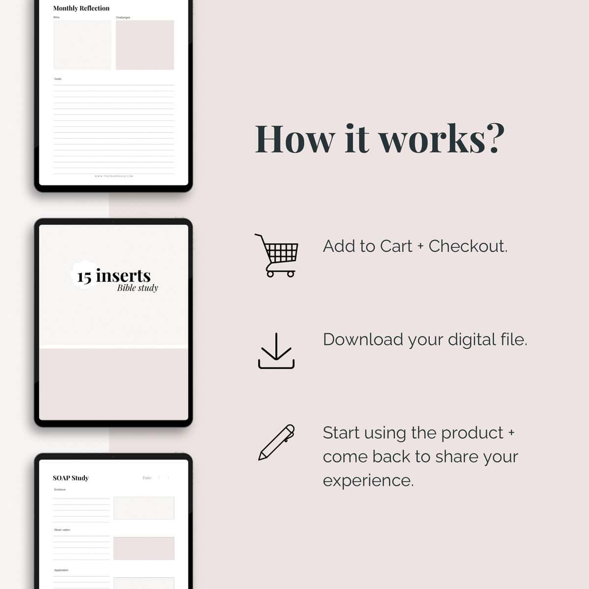 Ultimate Bible Study Bundle: 15 Essential Printables to Deepen Your Faith - Image 3