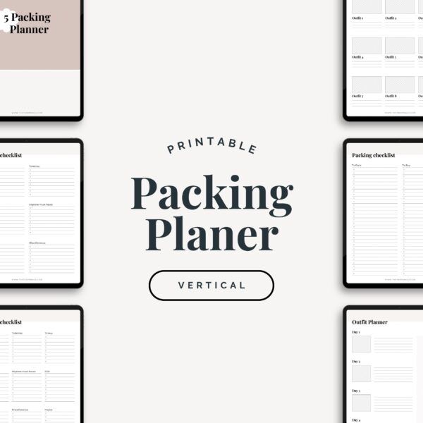 Packing Planner Printable Bundle - Image 2