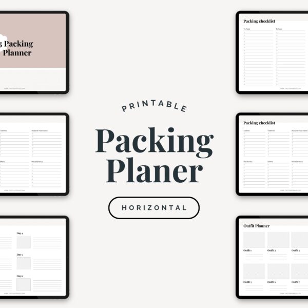 Packing Planner Printable Bundle - Image 3